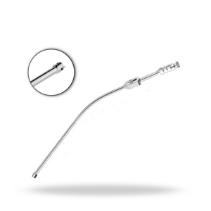 Frazier Suction Tube Angled ENT Surgical <b>Instrument</b> for Precision Fluid Aspiration and <b>Neurosurgery</b> Use - Product Image 1