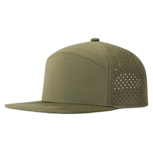 Orange Breathable Waterproof Mesh Trucker Cap 6-Panel Fitted Unisex Sporty Outdoor Sport <b>Hat</b> Solid Color Spring <b>Summer</b> - Product Image 4