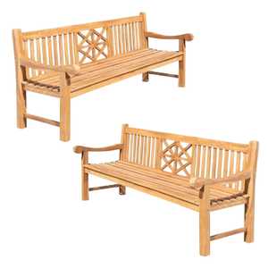 Three Seater Teak <b>Wood</b> Garden <b>Bench</b> for <b>Outdoor</b> Garden Furniture Manufacturing in Indonesia - Product Image 5