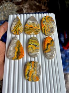 พลอยบามเบิลบีแจสเปอร์คุณภาพสูงจากธรรมชาติ ขายส่ง สำหรับงานคริสตัลบำบัด งานฝีมือ ตกแต่งบ้าน แบบแกะสลัก - Product Image 2