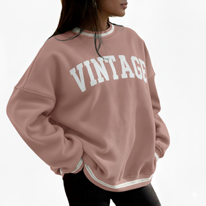เสื้อสเวตเตอร์คอเต่าทรงโอเวอร์ไซส์สำหรับผู้หญิง ออกแบบมาเพื่อการแต่งตัวที่ง่ายดายในชีวิตประจำวันและความสบายตลอดวัน - Product Image 1