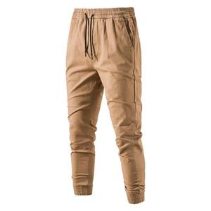 Pantalon de jogging décontracté en toile ample pour homme, style streetwear, avec cordon de serrage, tissu anti-boulochage et respirant - Product Image 1