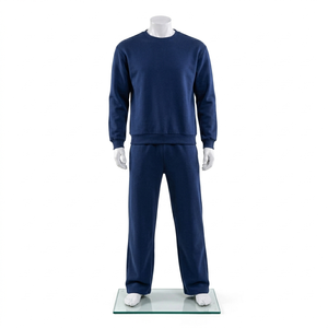 Pantalones Deportivos Unisex Alolab 100% Algodón, Personalizados con Logotipo, Cintura Elástica, Estampado Sólido, Estilo Coreano Ecológico 2 en 1 para Otoño - Product Image 2