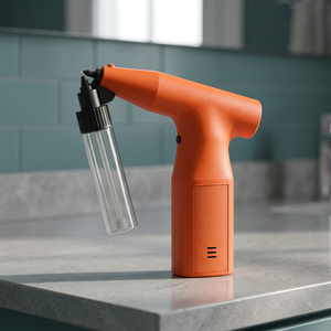 Pistolet de pulvérisation électrique portable à alimentation par gravité en ABS, pulvérisateur de peinture portatif à batterie pour bricolage, réparation domestique, décoration, travaux artistiques, USB 0,3 mm - Product Image 1