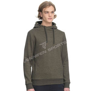 เสื้อฮู้ดดี้ผู้ชายแบบ unisex สำหรับฤดูหนาว ขายส่ง พร้อมเชือกผูก ปรับแต่งพิมพ์ลายปักโลโก้ ผ้าฝ้ายระบายอากาศได้ดี - Product Image 6