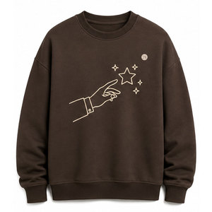 Sweat-shirt épais personnalisé pour homme, en tissu polaire, à manches longues, chaud, avec poignets côtelés et coupe confortable - Product Image 4