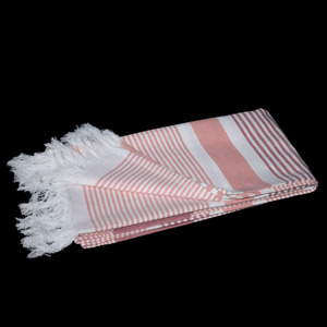 ผ้าขนหนูชายหาดฟูต้าผ้าฝ้ายคุณภาพส่งออก ลายทางย้อมเส้นด้าย ดูดซับน้ำได้ดี เหมาะสำหรับผู้ซื้อจำนวนมาก - Product Image 4