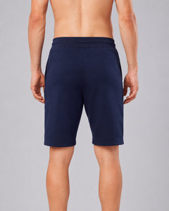 Custom <b>Mens</b> <b>Sweat</b> <b>Shorts</b> Wholesale Plain Navy Blue Cotton Athletic Casual Gym <b>Shorts</b> Heavy Weight French Terry Drawstring <b>Shorts</b> - Product Image 4