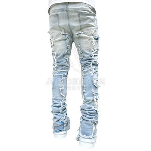 Pantalones Casuales Resistentes 100% Algodón, Costuras de Alta Calidad, Tela Transpirable, Lona Ligera, Uso Prolongado - Product Image 2