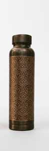 <b>Copper</b> <b>Drinking</b> <b>Bottle</b> Set for Wellness and Lifestyle - Product Image 2