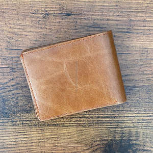 Leather <b>Men</b> Wallet Bifold Wallets Multifunctional Card Holder Minimalist <b>Purse</b> RFID Blocking Vintage Genuine Leather Short Open - Product Image 3
