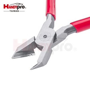 HANDYPRO Red Angle Cutting Nippers (6") Alloy Steel with PVC Handle Auto & <b>Vehicle</b> Repair <b>Tools</b> - Product Image 2
