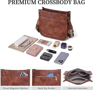 Sacs à main de créateurs pour femmes en cuir véritable, sacs fourre-tout bandoulière, vente en gros, sacs à main élégants et personnalisés pour femmes, logo personnalisé - Product Image 3