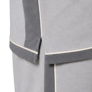 <b>Light</b> Grey Mens Oversized T Shirt And Shorts Set Dark Grey Contrast <b>Panels</b> Custom Logo Crew Neck Casual Streetwear Wholesale - Product Image 5