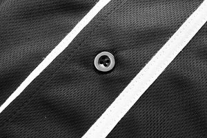 Camiseta de Béisbol Unisex de Manga Corta con Cordón Ajustable, Color Sólido, Transpirable, de Poliéster, Ropa Deportiva para Adultos, Corte Regular, Servicio OEM - Product Image 6