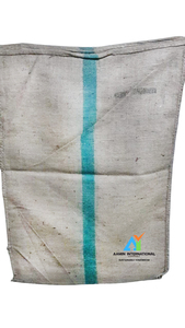 Sac de jute recyclable à rayures en sergé B de qualité alimentaire biodégradable, emballage textile jetable réutilisable durable et écologique - Product Image 3