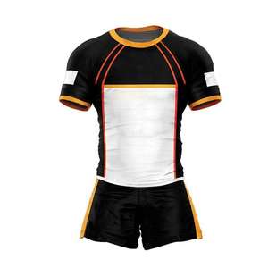 Dernier design de maillot de rugby, maillot de football américain sur mesure, polyester respirant, séchage rapide, sublimation, durable, tendance - Product Image 2