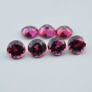 Pierre précieuse naturelle grenat magenta du Malawi de 10 mm, taille brillant ronde, unique, prix de gros, pierre calibrée, importation sans droits de douane - Product Image 3