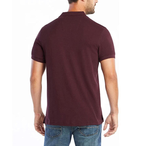 Wholesale Cheap Custom Logo Embroidery Design Printed Fashion Golf Polo T-Shirts Plus Size Men's Uniform Short Polo Shirts - Product Image 2