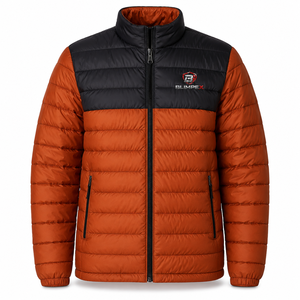 OEM High-Quality Custom Logo Mens Customized Color Block Puffer <b>Jacket</b> Lightweight Quilted Winter <b>Jacket</b> <b>with</b> <b>Zipper</b> <b>Pockets</b> - Product Image 1