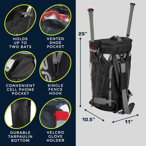 Flp Gears 2026 Unisex Customized Waterproof Oxford Travel Baseball Bag <b>Wheels</b> Low Price Zipper Closure Outdoor Sports High - Product Image 6