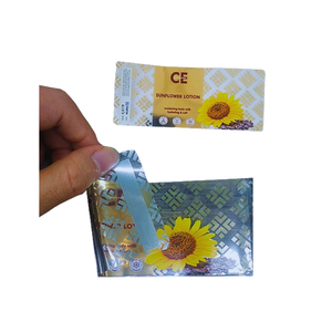 Autocollant cosmétique personnalisé à marque privée, papier fantaisie, taille et forme personnalisées, impression offset, finition UV/brillante/mate, livraison rapide - Product Image 2