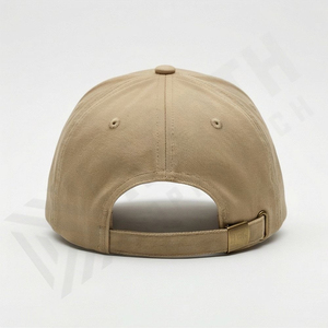 Casquette de baseball classique de luxe à 6 panneaux, bord incurvé structuré, couleur personnalisée, boucle réglable, unisexe, logo personnalisé, 100% coton - Product Image 2