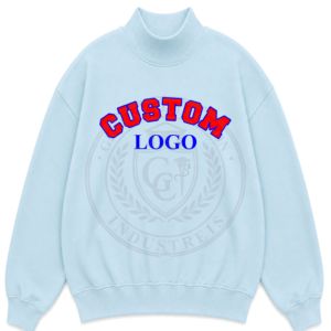 เสื้อสเวตเชิ้ตคอเต่าแบบมีตัวอักษรกรีกสั่งทำพิเศษ ผ้าหนา 100% คอตตอน ปักโลโก้ชมรมพี่น้อง Greek Life สำหรับฤดูหนาว - Product Image 2