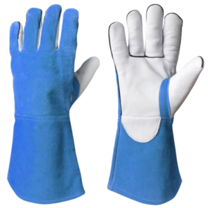 Gants de soudure et de jardinage en cuir de chèvre certifié économique, résistants à la chaleur et au feu, qualité supérieure, personnalisables, haute qualité - Product Image 3