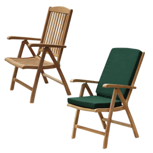 Fauteuil en bois massif nordique avec coussin rembourré, chaise longue moderne pour jardin, mobilier d'hôtel - Product Image 5