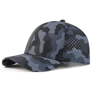 Gorra de Béisbol de Última Moda para Hombre, Ligera, con Malla Cortada a Láser, Transpirable, con Visera Curva, Cierre a Presión, Personalizable, Deportiva, para Exteriores - Product Image 4