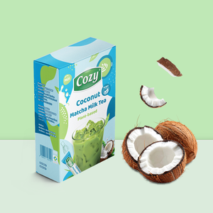 Poudre de thé instantané très vendue, saveur fruitée, thé noir en poudre, assortiment varié, emballage personnalisé, saveur noix de coco - Product Image 1