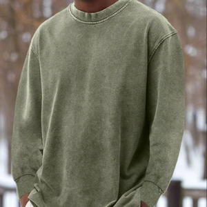 Latest Trendy Design Men Clothing Sweatshirts New Sale Fashionable Winter Warm Men Sweatshirt Made In Pakistan - Product Image 1