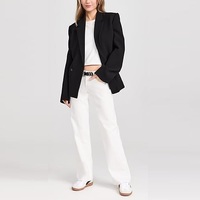 Nueva Llegada, Jeans de Mezclilla Personalizados de Marca Exclusiva para Mujer, Estilo Boyfriend, 100% Algodón, Casuales, Ecológicos, de Secado Rápido, Gran Venta