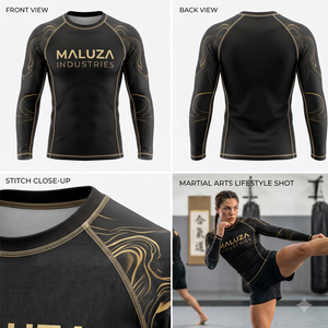 Custom Logo Short Rash Guard Swimwear Unisex 100% Cotton Quick Dry UPF 50+ <b>Compression</b> Shirts BJJ MMA Grappling Jersey - Product Image 5