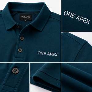 Camiseta Deportiva para Hombre ONE APEX, Color Verde Azulado, Poliéster/Algodón, Manga Corta, Uniforme Informal, Logotipo Frontal, Transpirable - Product Image 6