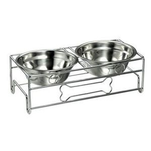 Tazón de Acero Inoxidable Resistente para Perros con Acabado Pulido Espejo, Diseñado para una Alimentación Diaria Segura y Saludable de Mascotas - Product Image 1