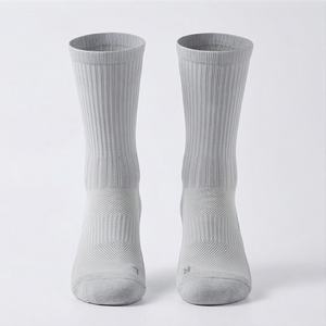 Calcetines de Baloncesto de Alto Rendimiento, Calcetines Deportivos Acolchados, Absorción de Impactos, Color Personalizado, Transpirables, con Amortiguación Atlética, para Gimnasio - Product Image 1