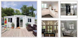 Cheap <b>Small</b> 20ft Luxury Prefabricated House <b>Container</b> Camping Expandable <b>Container</b> House FREE SHIPPING TO ALL - Product Image 3