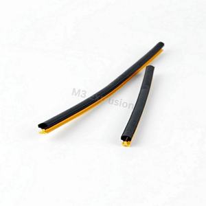 Profilé de co-extrusion ABS avec mélange de plastique multi-matériaux en PVC rigide et souple comprenant PP et PC pour l'industrie et l'OEM - Product Image 3