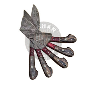Bulk Quantity Handmade Damascus <b>Kitchen</b> <b>Knife</b> Set Wood Handle New Arrival Damascus <b>Kitchen</b> <b>Knife</b> Set - Product Image 2