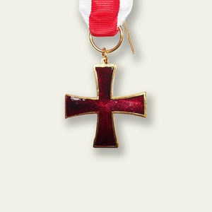 เครื่องประดับอกแบบโบราณชุบทองคำของอัศวินแห่งคอนสแตนติโนเปิล และเครื่องประดับอกแบบมาสัน - Product Image 6