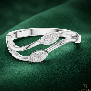 Fashion Open Design Diamond <b>Ring</b> <b>925</b> Sterling <b>Silver</b> Jewelry for Women Luxury Minimalist - Product Image 1