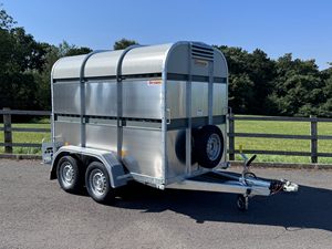 Factory Price Galvanized Livestock Cattle Transport <b>Trailer</b> Heavy Duty Farm Use Animal Hauling <b>Trailer</b> with Strong Suspension Sy - Product Image 5