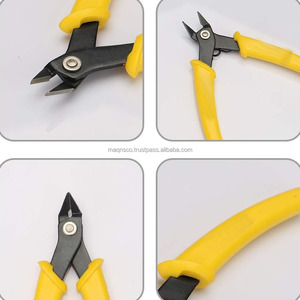 3PCS Micro Flush Cutter Electronics <b>Soft</b> <b>Wire</b> Cutting Pliers Professional Copper Aluminum Cable Cutter Tool - Product Image 3