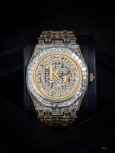 Reloj de Diamantes de Lujo KG Square Jewels con Piedras de Corte Baguette - Product Image 1