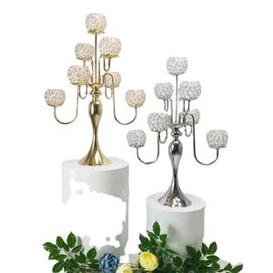 Bougeoir en cristal, décoration de la maison, autre support de bougie brillant, pour l'intérieur et l'extérieur - Product Image 1