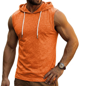 Custom Logo Wholesale Bulk <b>Men's</b> Muscle Tank Top Breathable Cotton Blend Gym Workout <b>Vest</b> <b>Stringer</b> Casual Wear Singlet Tank Tops - Product Image 5