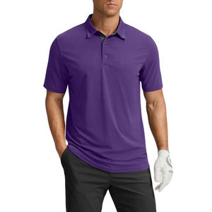 Camisa Polo de Golf Personalizada, de Secado Rápido, con Botones, Premium, Transpirable, Ligera, de Tela Suave, Manga Corta, para Hombre - Product Image 1