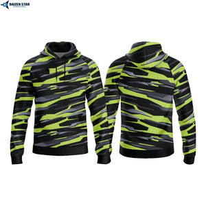 Sweat Wicking Sports Hoodie Intensive Training Hoodie Durable Gym Wear OEM Production - Product Image 3